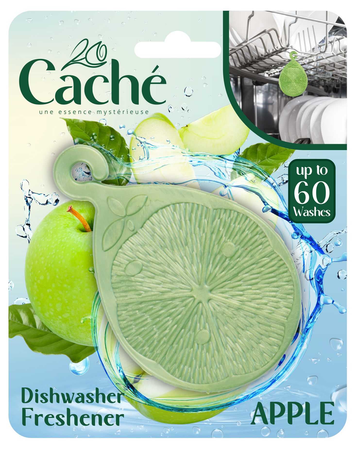 CACHÉ DISH WASHER FRESHENER APPLE 13 GR